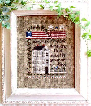 Little House Needlework America cross stitch pattern