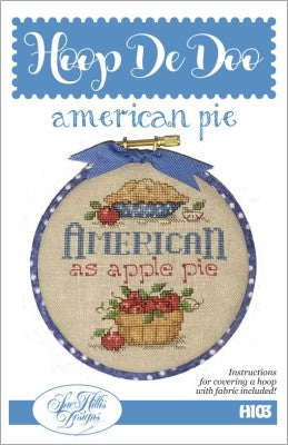 Sue Hillis American Pie, H103 patriotic cross stitch pattern