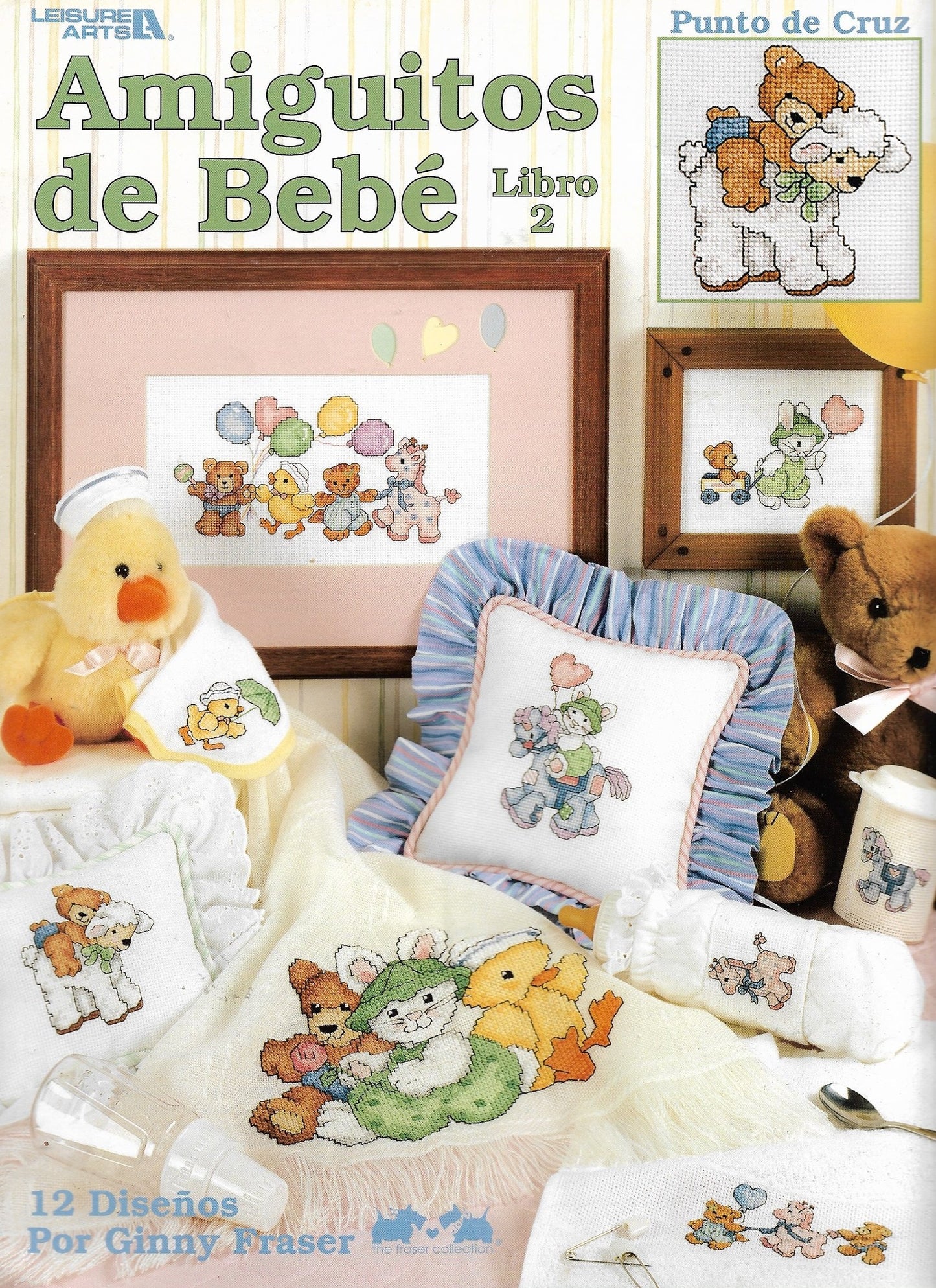 Leisure Arts Amiguitos de Bebe Libro 2 cross stitch pattern