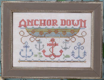 Hands On Design Anchor Down - To the Beach 7 cross stitch pattern