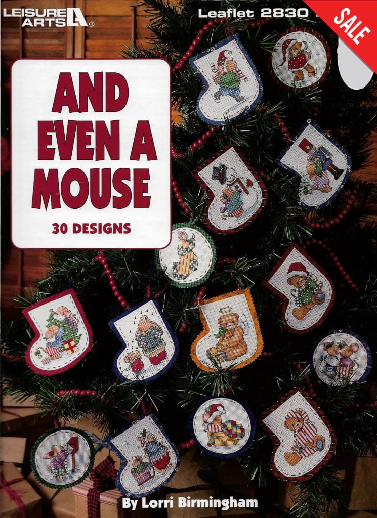 Leisure Arts And Even A Mouse 2830 cross stitch pattern