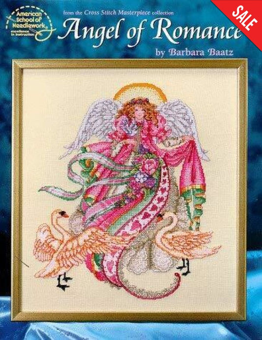 American School of Needlework Angel of Romance 3694 cross stitch pattern