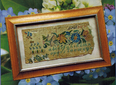 Cross Stitch Antiques Antique Sampler Fragment 1834 cross stitch pattern