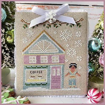 Country Cottage Arabian Coffee Shop Nutcracker Village cross stitch pattern