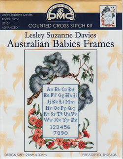 DMC Australian Babies Frames LD101 cross stitch kit