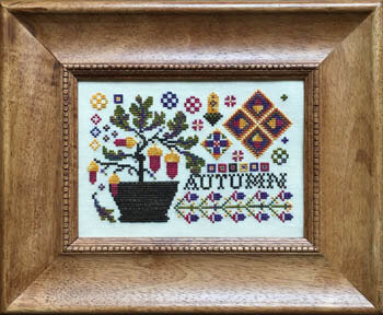 Rosewood Manor Autumn Sm-004 cross stitch pattern