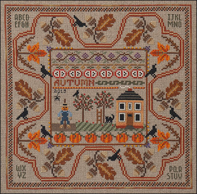 Just Nan Autumn in the Country JN265 cross stitch pattern