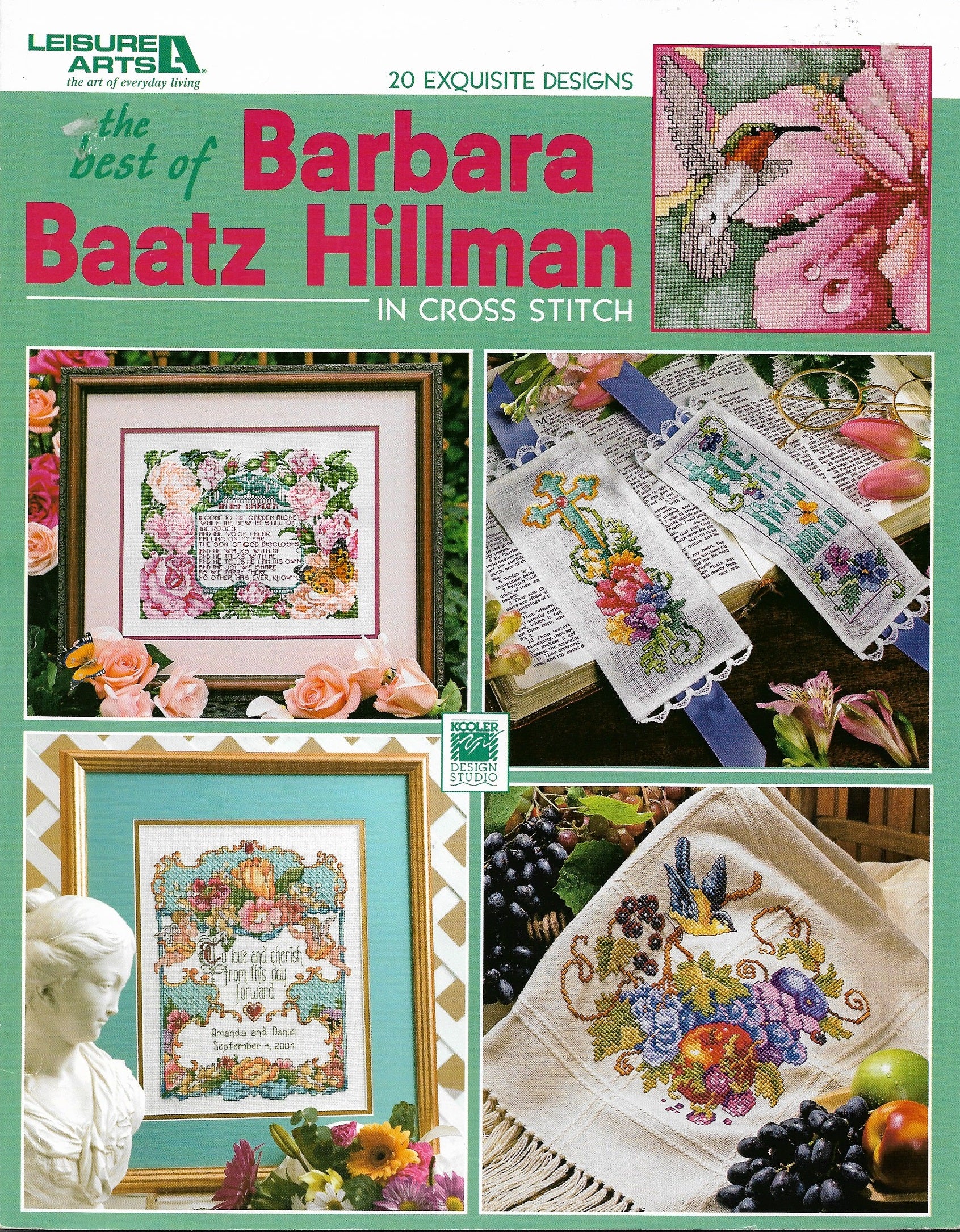 Leisure Arts Best of Barbara Baatz Hillmen 3754 cross stitch