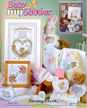 Stoney Creek Baby Shower BK352 cross stitch pattern