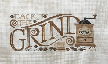Silver Creek Samplers Back To The Grind cross stitch pattern