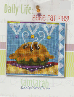 Sam Sarah Bake Fat Pies! P059 cross stitch pattern