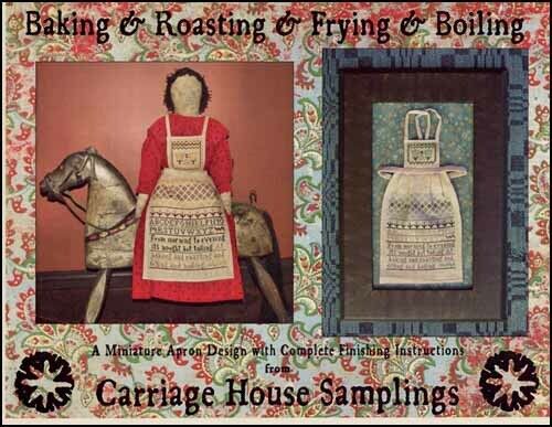 Carriage House Baking & Roasting & Frying & Boiling cross stitch pattern