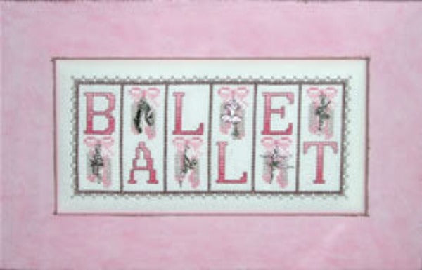 Hinzeit Ballet Mini Blocks cross stitch pattern