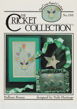 Cricket Collection Balloon Bunny 193 cross stitch pattern