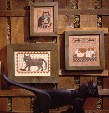 Prairie Schooler Barn Cats PS6 cross stitch pattern