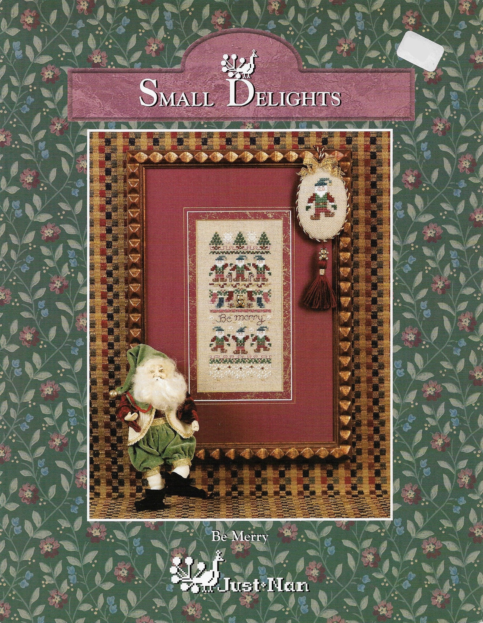 Just Nan Be Merry Small Delights JN066 cross stitch pattern