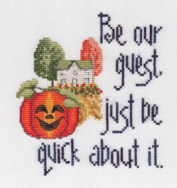 MarNic Designs Be Our Guest cross stitch pattern