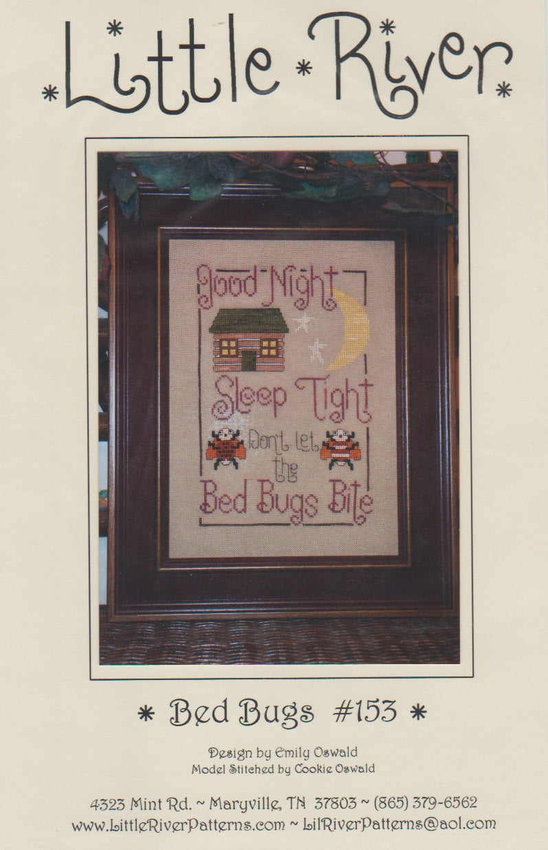 Little River Bed Bugs 153 cross stitch pattern