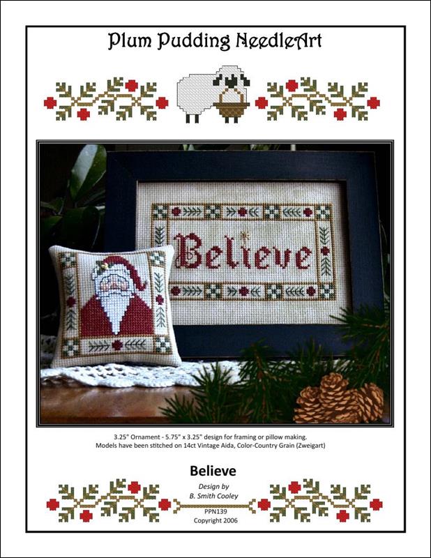 Believe pattern – Sandra's Stitch Stash