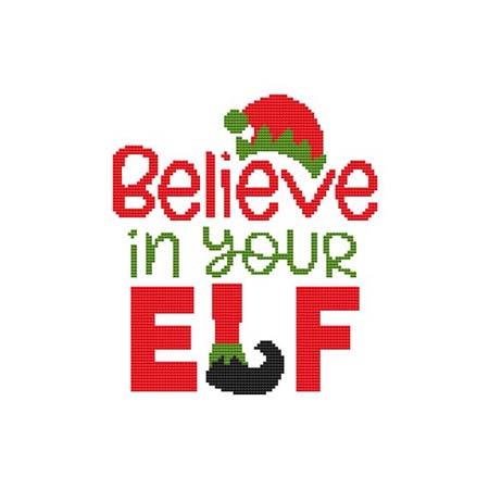 Believe In Your Elf pattern