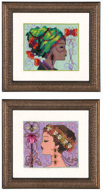 Nora Corbett Bella Butterfly & Bella Bee NC238 cross stitch pattern