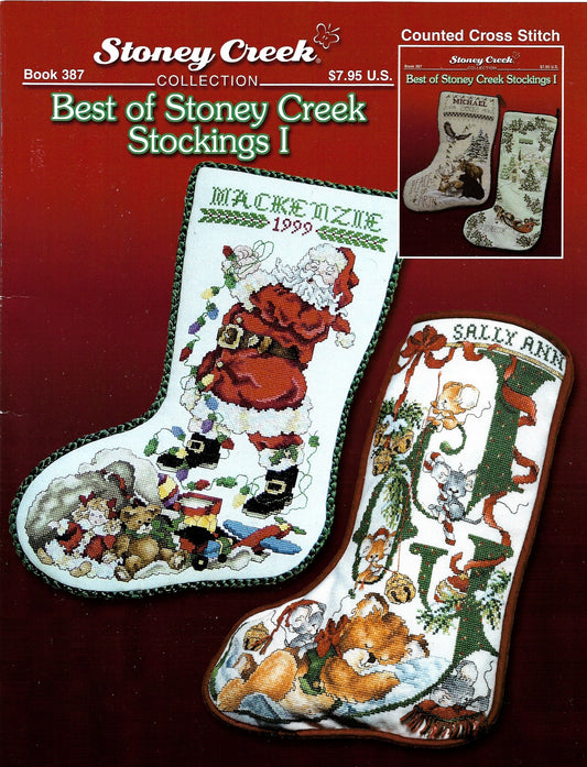 Stoney Creek Best of Stoney Creek Stockings I, BK387 cross stitch pattern