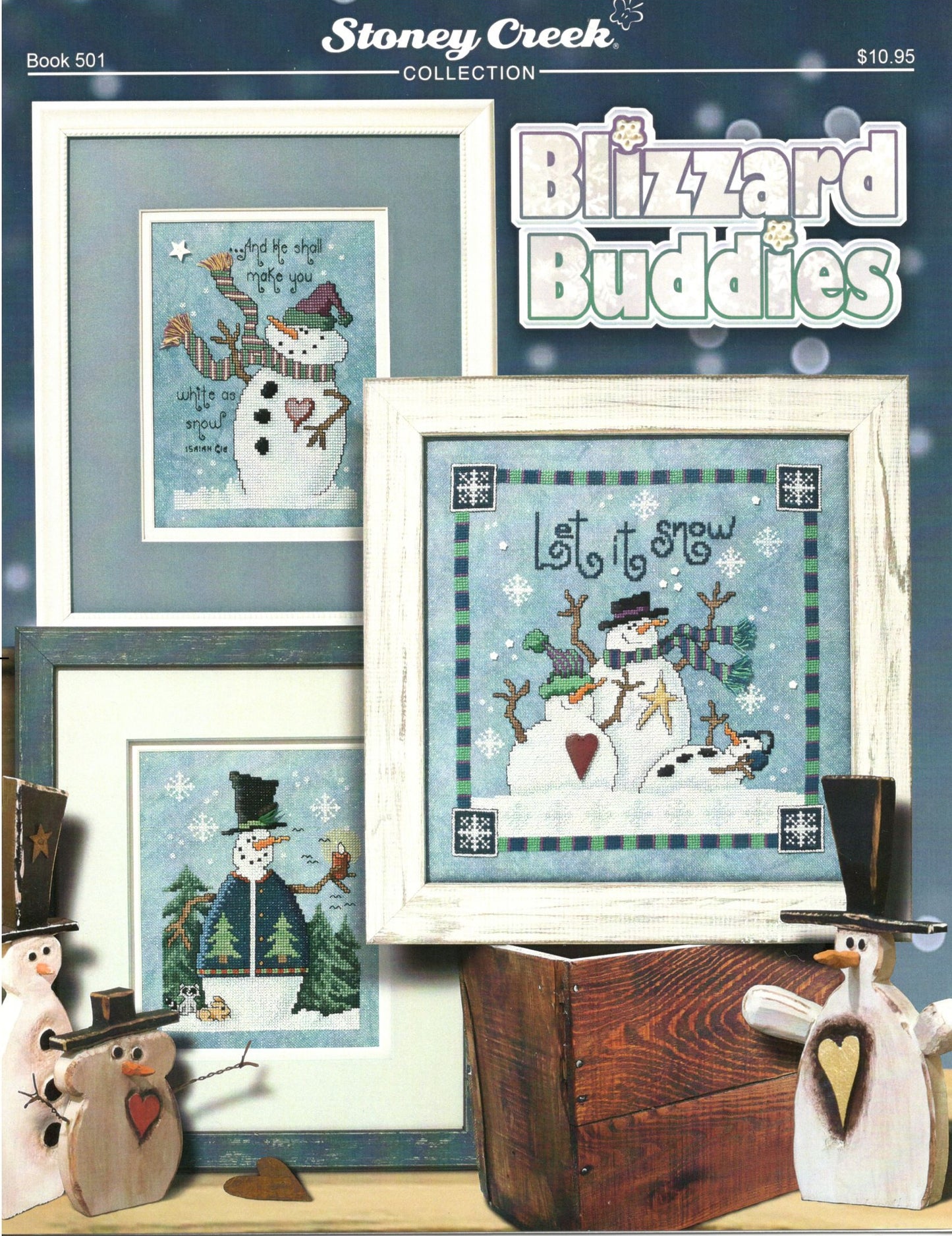 Stoney Creek Blizzard Buddies BK501 cross stitch pattern