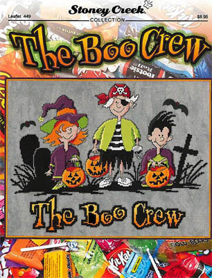 Stoney Creek The Boo Crew LFT449 halloween cross stitch pattern