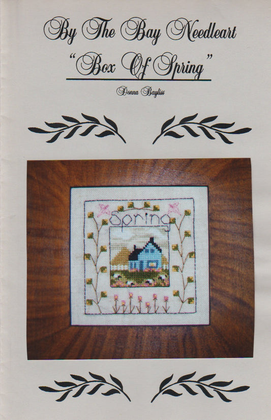 By the Bay Needleart Box of Spring cross stitch pattern