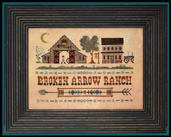 Little House Needleworks Broken Arrow Ranch - Tumbleweeds 4 cross stitch pattern