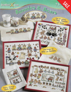 StitchWorld X-Stitch Bunnies & Bears 03-251 cross stitch pattern