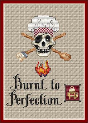 Sue Hillis Burnt to Perfection PS157 BBQ cross stitch pattern