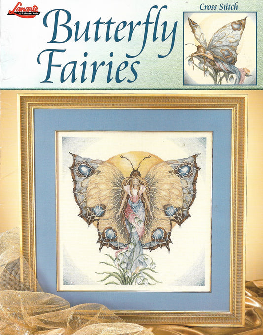 Leisure Arts Lanarte Butterfly Fairies 3698 cross stitch pattern
