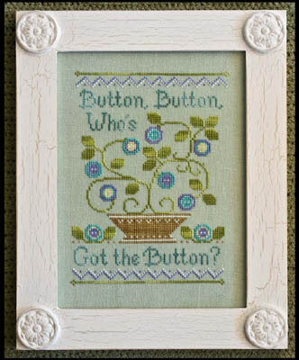 Country Cottage Needleworks Button Button 49 cross stitch pattern