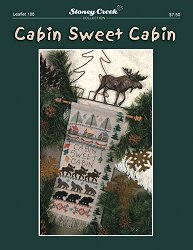 Stoney Creek Cabin Sweet Cabin LFT188 cross stitch pattern