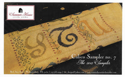Summer House Calico Sampler no. 7 cross stitch pattern
