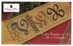 Summer House Calico Sampler no. 8 cross stitch pattern