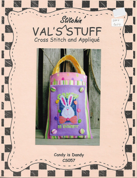 Val's Stuff Candy Is Dandy CS057 Easter cross stitch pattern