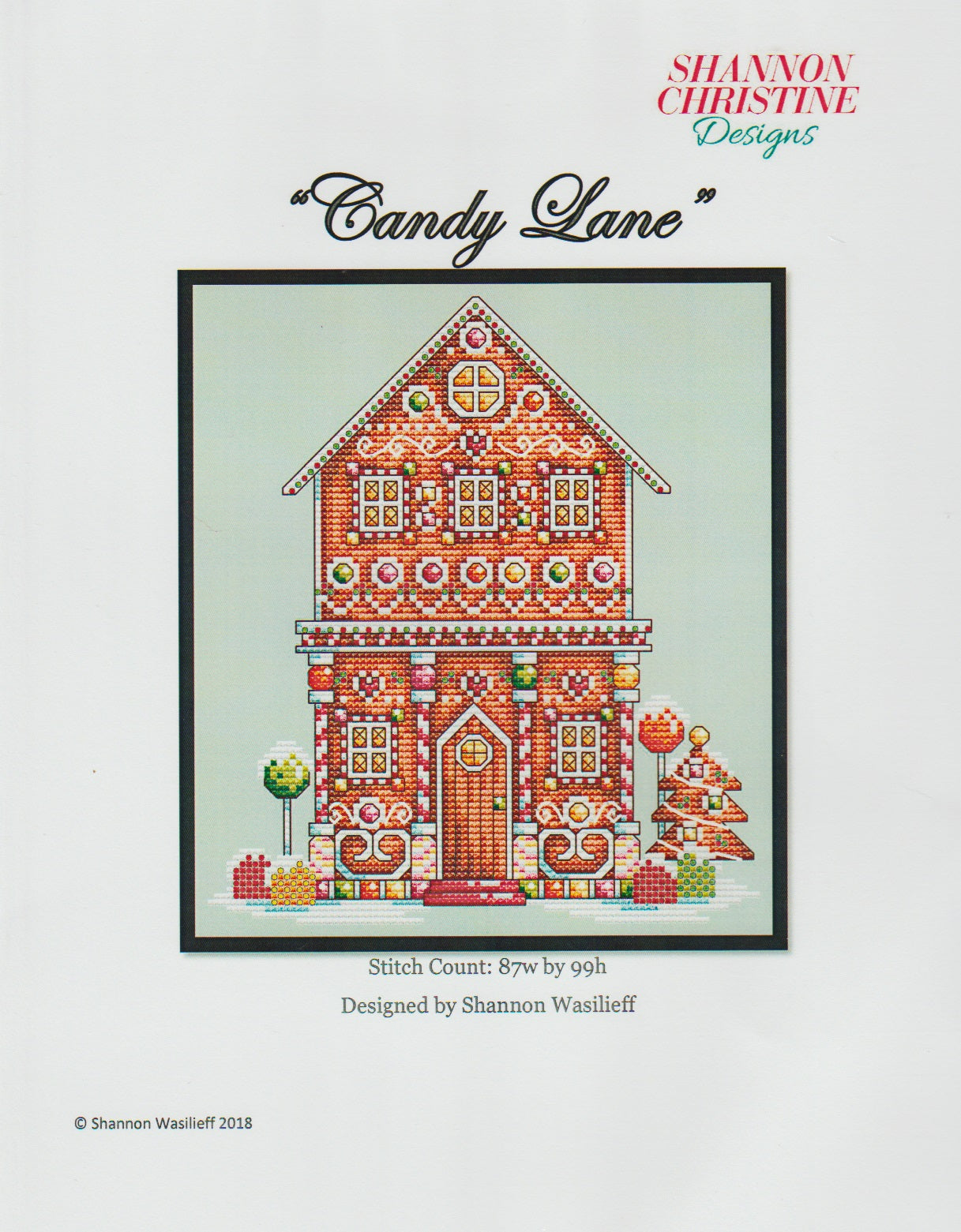 Shannon Christine Candy Lane christmas cross stitch pattern