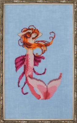 Mirabilia Cara Mia NC235 mermaid cross stitch pattern