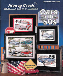 Stoney Creek Cars of the 50's BK383 cross stitch booklet