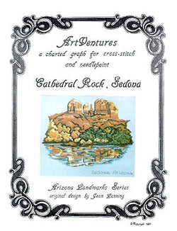 Art Ventures The Cathedral Rock Sedona cross stitch pattern
