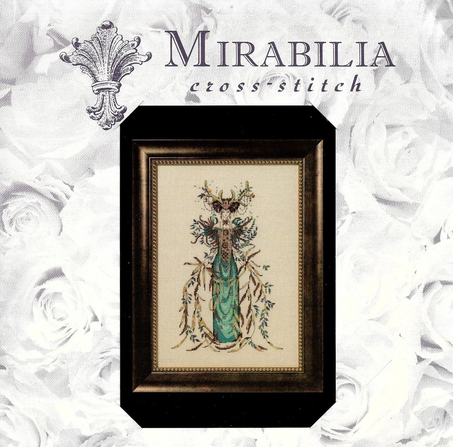 Mirabilia Cathedral Woods Goddess MD-164 victorian cross stitch
