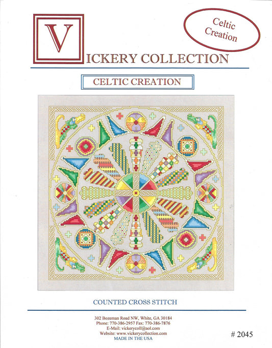 Vickery Creations Celtic Creation 2045 cross stitch pattern