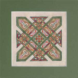 Ink Circles Celtic Quilts: Kentucky Chain cross stitch pattern