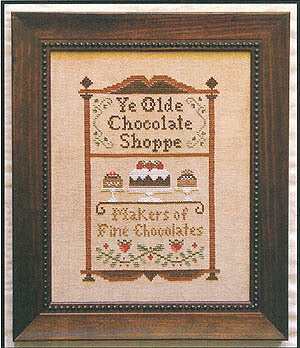 little House Needleworks Chocolate Shoppe LHN33 cross stitch pattern