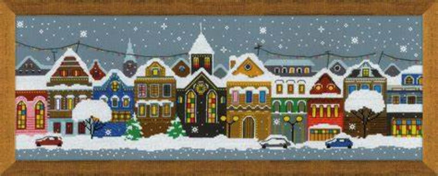 Riolis Christmas City 1683 cross stitch kit
