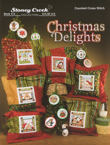 Stoney Creek Christmas Delights BK512 cross stitch pattern