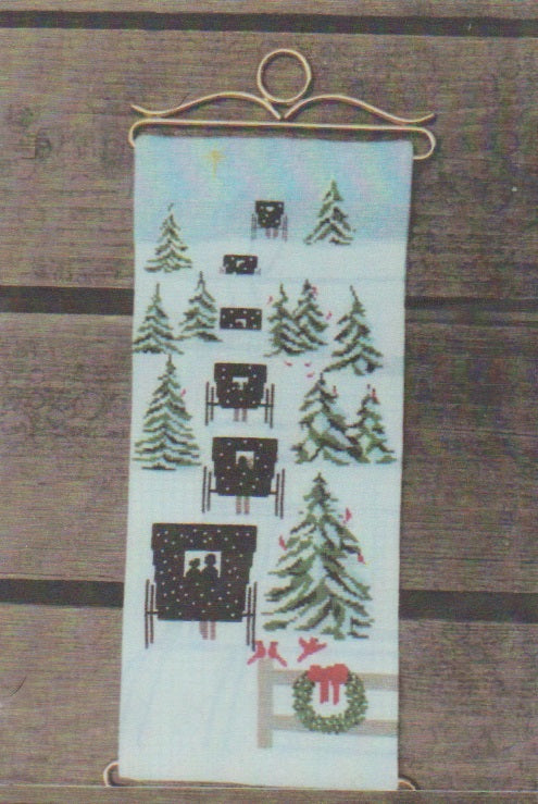 Diane Graebner Christmas Eve DGX-043 Amish cross stitch pattern