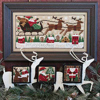 Prairie Schooler Christmas Eve PS158 cross stitch pattern